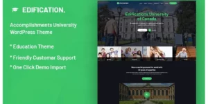 Edification Accomplishments University WordPress Theme 1.0破解版主题