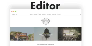 Editor Blog A WordPress Blog Theme for Bloggers 1.6.1破解版主题