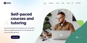 Edme – the Best WordPress Theme for Online Courses 1.4.3破解版主题