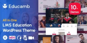 Educamb LMS Education WordPress Theme 1.3破解版主题