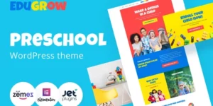 Edugrow Preschool WordPress Theme with a Vivid Design WordPress Theme 1.0.0破解版主题