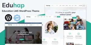 Eduhap Education LMS WordPress Theme 1.0.0破解版主题