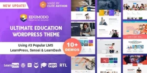 Edumodo v4.3.8 Education WordPress Theme 4.4.4破解版主题