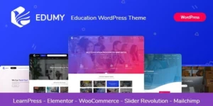 Edumy LMS Online Education Course WordPress Theme 1.2.20破解版主题