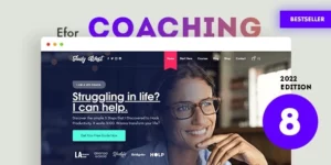 Efor Coaching Online Courses WordPress Theme 10.0破解版主题