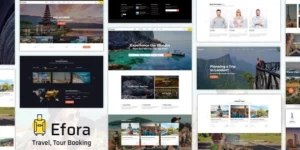 Efora Travel Agency WordPress Theme 2.0破解版主题