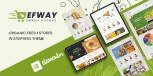 Efway Food Store WooCommerce WordPress Theme 1.0.6破解版主题