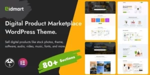 Eidmart | Digital Marketplace WordPress Theme 2.5破解版主题