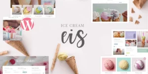 Eis Ice Cream Shop WordPress Theme 1.2破解版主题