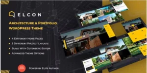 Elcon Architecture Portfolio WordPress Theme 1.0.1破解版主题