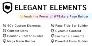 Elegant Elements for WPBakery Page Builder 1.7.0破解版插件