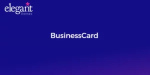 Elegant Themes BusinessCard 4.4.12破解版主题
