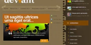 Elegant Themes Deviant WordPress Theme 4.5.13破解版主题