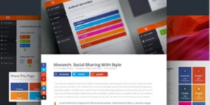 Elegant Themes Monarch Social Media Sharing 1.4.10破解版主题