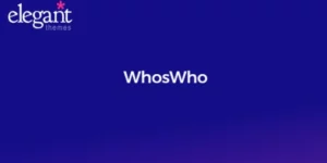 Elegant Themes WhosWho 5.4.13破解版主题