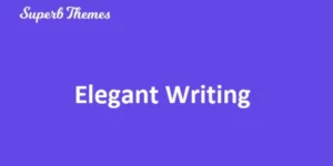 Elegant Writing 110.2破解版主题