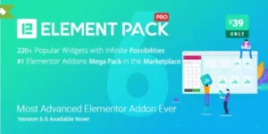 Element Pack Addon for Elementor Page Builder WordPress Plugin 7.13.4破解版插件
