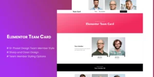 Elementor Team Card 1.0.0破解版插件