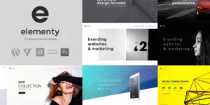 Elementy Multipurpose WordPress Theme 1.10破解版主题