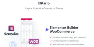 Elitario Liquor Store WooCommerce Theme 1.0.0破解版主题