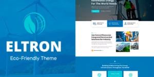 Eltron Solar Energy Elementor WordPress Theme 1.9破解版主题
