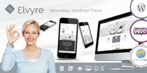 Elvyre Retina Ready WordPress Theme 1.9.1破解版主题