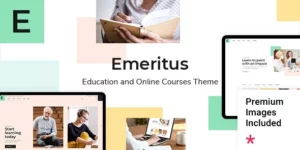 Emeritus Education and Online Courses Theme 1.0破解版主题