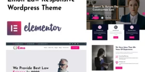 Emon Lawyer and Law Firm WordPress Theme 1.0.0破解版主题