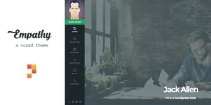 Empathy A vCard WordPress Theme 1.4.1破解版主题