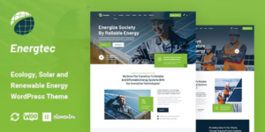 Energtec Solar and Wind Energy WordPress Theme 1.0.0破解版主题