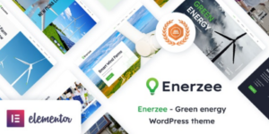Enerzee  – Renewable Energy WordPress Theme 1.2破解版主题