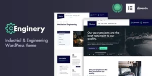 Enginery Industrial Engineering WP theme 1.5破解版主题