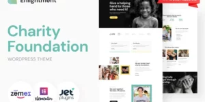 Enlightment Charity Foundation WordPress Theme 1.0.1破解版主题