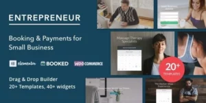 Entrepreneur Booking for Small Businesses WordPress Theme 3.1.0破解版主题