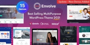Envolve Consulting Business WordPress Theme 1.9破解版主题