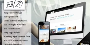 Enzo – Business and Portfolio WordPress Theme 1.1破解版主题