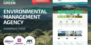 Epa Green Environmental Responsive WordPress Theme 1.0.0破解版主题