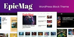 EpicMag News Magazine WordPress Theme 2.2.3破解版主题