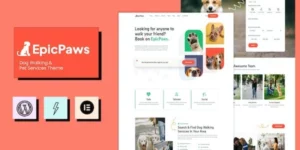 EpicPaws – Dog Walking Pet Services Theme 1.3破解版主题