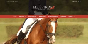 Equestrian Horses and Stables WordPress Theme 1.5破解版主题