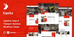 Equita Logistics Cargo WordPress Theme 1.0.1破解版主题