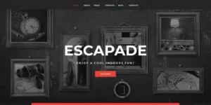 Escapade Escape Room Responsive WordPress Theme 1.0.0破解版主题