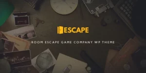 Escape | Room Game Company WP Theme 2.0破解版主题