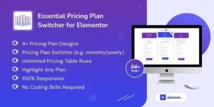 Essential Pricing Plan Switcher for Elementor 1.0破解版插件
