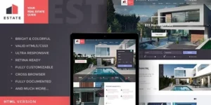 Estate Property Sales Rental WordPress Theme + RTL 1.3.4破解版主题