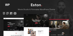 Eston Movie Studio Filmmaker WordPress Theme 1.0.0破解版主题