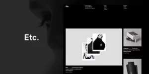 Etc. Portfolio Creative WordPress Theme 1.1.4破解版主题