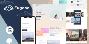 Eugene Weather Forecast WordPress Theme 1.0.0破解版主题