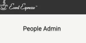 Event Espresso People Admin 1.0.8破解版插件