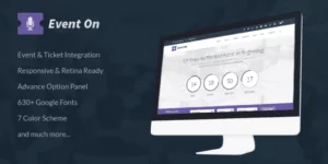Event On Conference WordPress Theme 3.3破解版主题